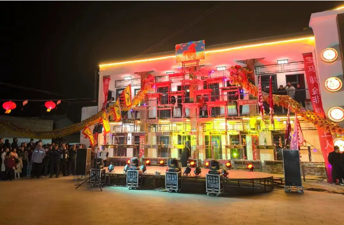 黄陵北村:非遗闹元宵 民俗贺新春